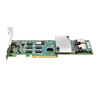 SilverStone SST-ECS01 - PCI-E Express Card Gen 2.0, x8 SAS/SATA (6Gb/s) Ports Controller LSISAS2108, support low profile, RAID 0,1,5,6,10,50,60