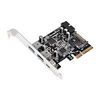 SilverStone SST-ECU05 - SuperSpeed external USB 3.1 Type C, 2x USB 3.0 Type A, 1x internal USB 3.0 PCI-E Express Card Gen 2.0 2x, 10 Gbps, support low profile