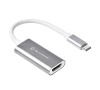 SilverStone SST-EP07C-E - USB 3.1 Type C to HDMI V2.0b Adapter, up to Ultra HD 4K 60Hz resolution, charcoal