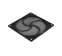 Silverstone SST-FF125B 120 mm Fan Cover with HiFlow Dust Filter, Magnetic Mounting, Black