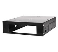 SilverStone SST-FP55B - 5.25 Inch to 3.5 Inch + 2x 2.5 Inch alu. Front Bay Bracket Adapter, black