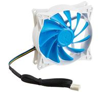 SilverStone SST-FQ91 - FQ Series Silent Computer Case Cooling Fan 92mm PWM, High Airflow, blue-white