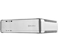SilverStone SST-FTZ01S-E - Fortress High End Mini-ITX Gaming Computer Case, PSU ATX optional, silver