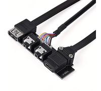 Silverstone SST-G11313530-RT USB Internal 20Pin (Key A), USB Internal 19Pin, Audio, Upgrade Your Silverstone Chassis to Type-C Type-A: USB 3.0, Type-C: USB 3.1 Gen 2 (10 GB/S)*, Backwards Compatible