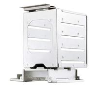 SilverStone SST-G11909510-RT - 3.5” HDD cage for SilverStone Rackmount Chassis RM400 / RM41-506 / RM41-H08