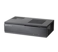 SilverStone SST-ML06B - Milo Slim HTPC Silent Mini-ITX Computer Case, black