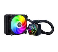 SilverStone Sst-PF120-Argb - Permafrost Premium Water Cooler, Single Adjustable 120mm PWM, Argb, Intel/AMD
