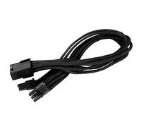 SilverStone SST-PP07-PCIB - Power supply extension cable 25cm 8pin to PCI-E 6 + 2pin, black