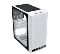 SilverStone Sst-PS15W-G - Precision Mini Tower Micro ATX Computer Case, Tempered Glass, White