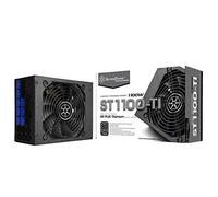 SilverStone SST-ST1100-TI - Strider Titanium Series, 1100W 80 Plus Titanium ATX PC Power Supply, Low Noise 135mm, 100% modular (square type, thick cable)