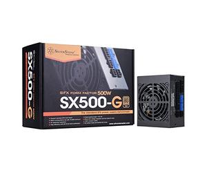 SilverStone SST-SX500-G - Strider SFX Series, 500W 80 Plus Gold PC Power Supply, Low Noise 92 mm, 100% modular