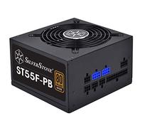 SilverStone Technology 550 Watt ATX Power Supply 80 Plus Bronze with 100% Modular Cable Design ST55F-PB