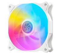 SilverStone Technology Air Blazer 120RW, PWM, ARGB, 120mm, White frame, Translucent fan blades, Hydro Bearing, SST-AB120RW-ARGB
