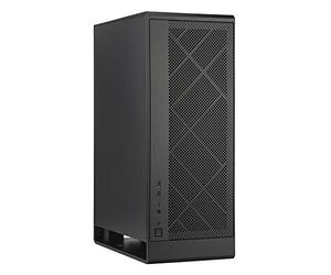 SilverStone Technology ALTA G1M, Black, Micro-ATX tower with stack effect design, 180mm x 1 Air Penetrator fan included, SST-ALG1MB