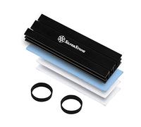 SilverStone Technology Aluminum Alloy Heatsink with Multiple Thermal Pads for PCIE NVME M.2 or SATA M.2 TP02-M2