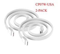 SilverStone Technology CP07W SATA 3 Sleeved White Cable with EMI Guard for 6Gb/s 2-PACK