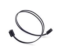 SilverStone Technology CP11B-300 300mm (11.8 in.) Ultra Thin 6Gb/s Lateral 90-Degree SATA Cable with Custom Low-Profile Connectors, SST-CP11B-300