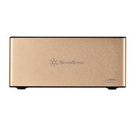 SilverStone Technology External Hard Drive Docking Station Supports One 2.5" or 3.5" Drive RL-TS11G-C