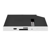SilverStone Technology FPS01-C 12.7mm Slim ODD Device Bay to M.2 SATA SSD with USB 3.0 Type-C and SD/Micro-SD Reader