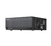 SilverStone Technology Grandia Series Aluminum HTPC Computer Case for ATX/SSI-CEB - Black (GD09B)