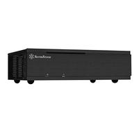 SilverStone Technology Milo ML06-E Slim Mini-ITX Media Center/HTPC Case, SST-ML06B-E, Black