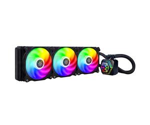 SilverStone Technology Permafrost PF360-ARGB V2 360mm All-in-One Liquid Cooler, SST-PF360-ARGB-V2 Black - 36cm Length, Desktop Compatible