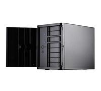SilverStone Technology Premium Mini-ITX/DTX Small Form Factor NAS Computer Case, Black (DS380B)