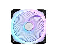 SilverStone Technology PWM 120mm Addressable RGB Fan with Dual Ball Bearing and Air Penetrator Frame (SST-AP124-ARGB)