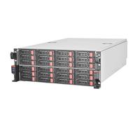SilverStone Technology RM43-324-RS 4U 24-Bay 2.5" / 3.5" HDD/SSD rackmount Storage Server Chassis with Mini-SAS HD SFF-8643 12 Gb/s Interface, SST-RM43-324-RS