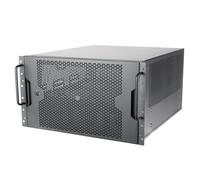 SilverStone Technology RM600 6U Rack Mount Enclosure with Dual Power Supply Compatibility and Support for THREE 360mm Heatsinks SST-RM600
