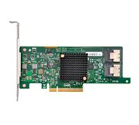 SilverStone Technology Server-grade Host Bus Adapter 9217-8i expansion card with dual Mini-SAS SFF-8087 (ECS04)