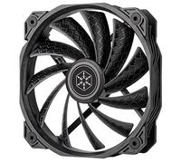 SilverStone Technology Shark Force 160 Performance Enhanced 160mm (with 140mm mounting Holes) PWM Fan, SST-SF160B