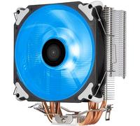 SilverStone Technology SST-AR12-RGB - Argon CPU Cooler with 4 Heat Pipes, Direct Contact Heatpipe Technology and 120 mm PWM RGB Fan