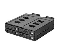 SilverStone Technology SST-FS204B-US Adapter Cage for Single 5.25 Inch Device Bays for Four U.2 (SFF-8639) SSDs