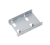 SilverStone Technology SST-SDP08-Lite - 3.5" to 2x 2.5" SSD/HDD Mounting Adapter Bracket Hard Drive Holder"