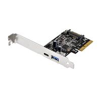 SilverStone Technology USB 3.1 External Type A & Type C Pci-E Card ECU03, TAA Compliant