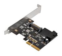 SilverStone Technology USB 3.1 Gen2 PCIe card with internal 19pin connector plus Pericom ReDriver ECU04-E