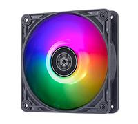 SilverStone Technology Vista 120 ARGB Performance Enhanced 120mm PWM Fan with Addressable RGB (ARGB), SST-VS120B-ARGB