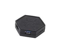Silverstone Tek 4 Port SuperSpeed USB 3.0 HUB with Battery Charge 1.2 Compliant and Built-In Magnet (EP01B)