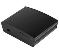 Silverstone Tek Premium Aluminum NUC Chassis with Heat Pipe Pre-Assembled Wi-Fi Antenna Bluetooth 2x HDMI Ports Cases PT15B-H1D2