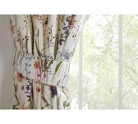 Silverthorn SOFT FURNISHINGS - DEVONSHIRE - PRINTED LINED CURTAINS - 75mm TAPE TOP PENCIL PLEAT - Poly/Cotton (Tie Backs (pair)