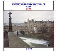 SILVERTHORNE'S DIRECTORY OF BATH 1846 CD ROM