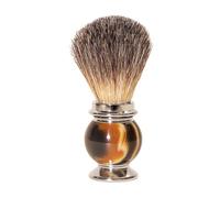 Silvertip Badger Shaving Brush,Rich Lather Shave Brush,No Hair Shedding, No Terrible Smell,Wet Shaving Brush for Men Using Shaving Cream, Foam & Soap Resin Handle (Gold1)