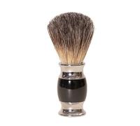 Silvertip Badger Shaving Brush,Rich Lather Shave Brush,No Hair Shedding, No Terrible Smell,Wet Shaving Brush for Men Using Shaving Cream, Foam & Soap Resin Handle (black)