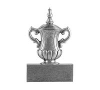 SilverTrophy: Football Trophy Silver Mini Cup, Winners, Champions, Man of the Match, Player's Player, Party, School, Soccer, Sports, Small Award, Presentation, Team, Personalise Gift, 8cm Prize