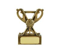 SilverTrophy: Golf Mini Cup Trophy Award, Ideal for Tournaments, Competitions, Golf Days, Winners, Longest Drive, Nearest the Pin, Golfing Events, Golf Holiday Prize.