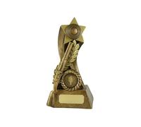 SilverTrophy: Gun Shooting Gold Trophy - Clay Pigeon, Air Rifle, Pheasant, Farmers, Stag Do's, Hunting Events, Winners, Champions, Team Prizes, Star Award Engraving Plate Present Gift