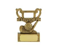 SilverTrophy: Nearest the Pin Prize Championship Mini Cup Trophy, Commemorative Award, Competition, Winners, Driver, Golf Clubs, Ball Group Golf Professional Tournaments.