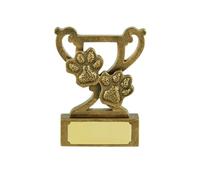 SilverTrophy: Pets Trophy Prize - Dog, Cats, Best in Show, Puppy Dog Class Training Winner, Agility, Grooming Award, Dog Racing, Pawprint, Behaviour Training, Memorial Trophy.