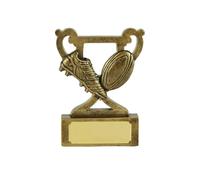 SilverTrophy: Rugby Mini Cup Gold Trophy - Champion, Winner, Player of the Match, Team Competition, Rugby Union, Final, Officials, Winner, Female & Male, Nations, Sevens, School.